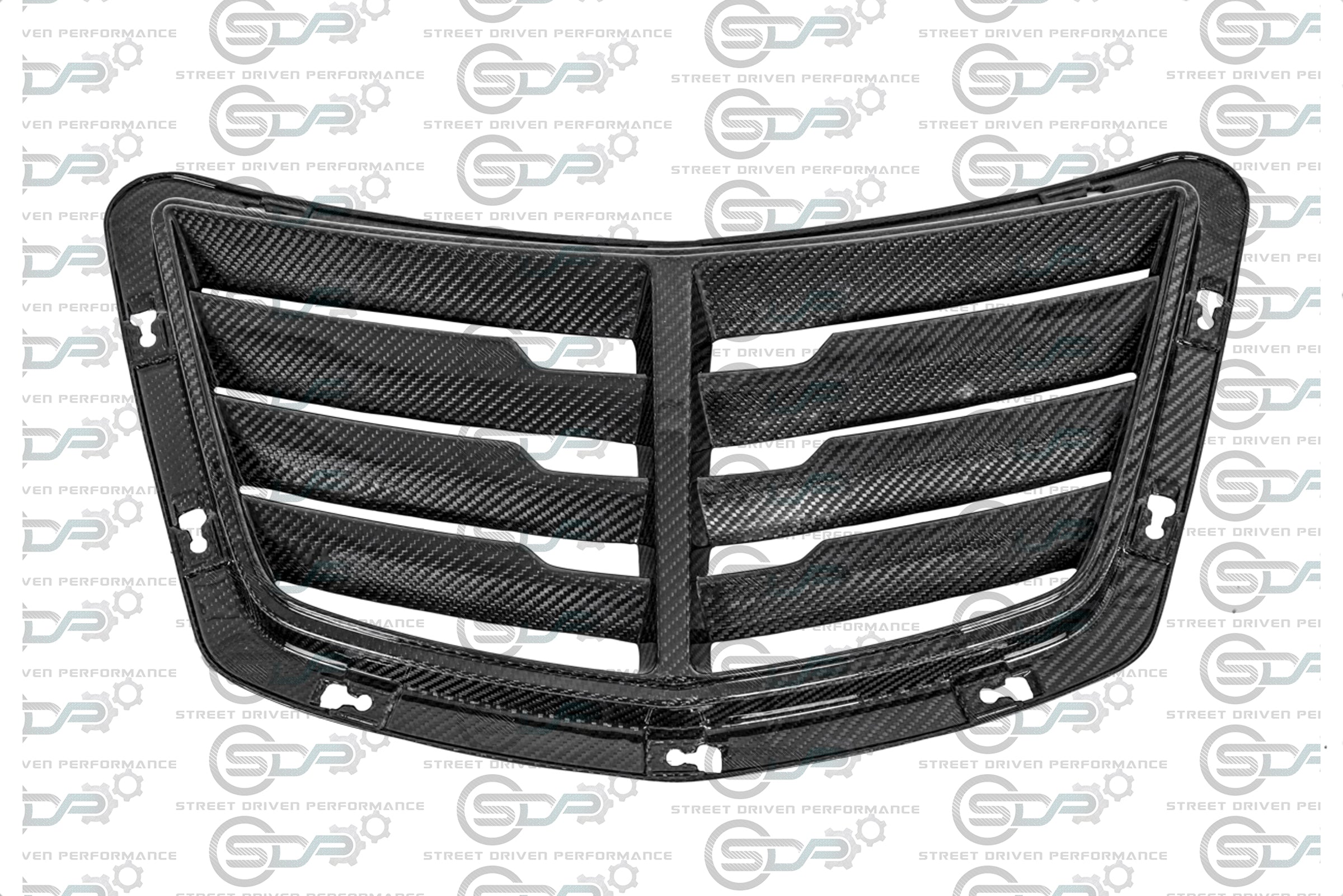 2014-2019 C7 - Corvette - Carbon Fiber Hood Vent - Z06 Style